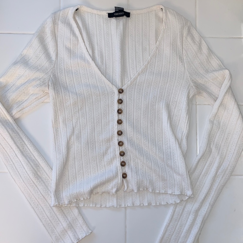 Forever 21 crop top sweater